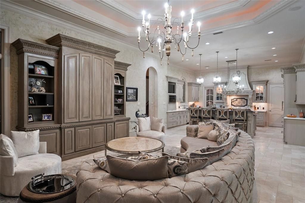 French manor in the woodlands texas enchanting vistas of verdant gardens luxurious architecture priced at 3. 295 million 14