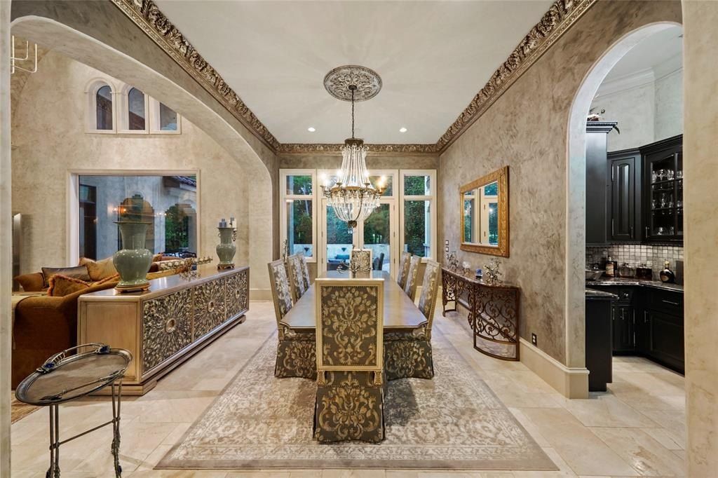 French manor in the woodlands texas enchanting vistas of verdant gardens luxurious architecture priced at 3. 295 million 8