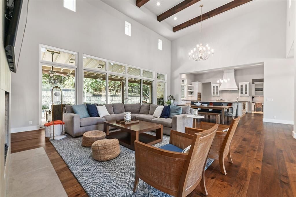 Harmonious blend of traditional and modern design austin home on the market for 3. 2 million 14