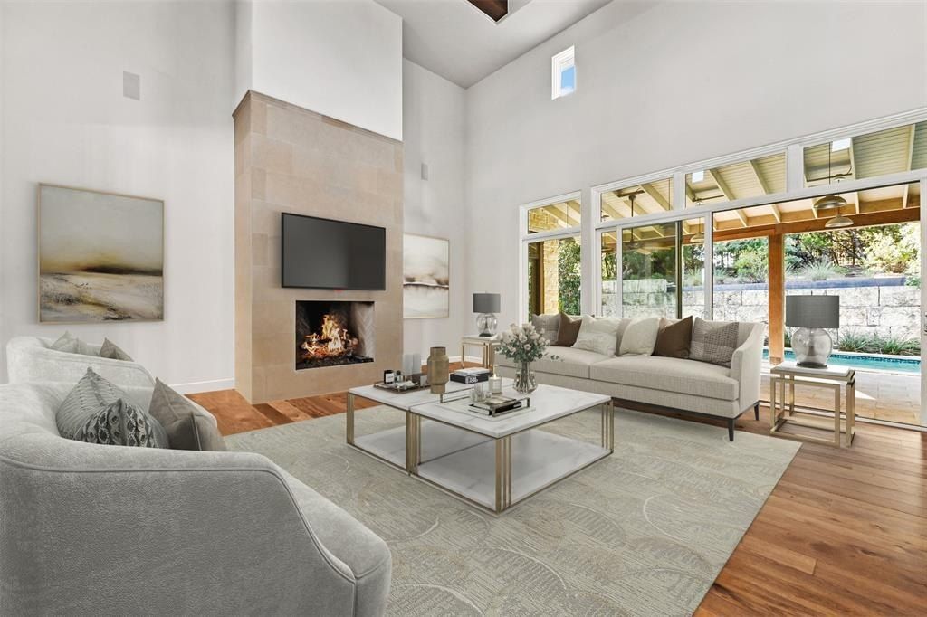 Harmonious blend of traditional and modern design austin home on the market for 3. 2 million 7