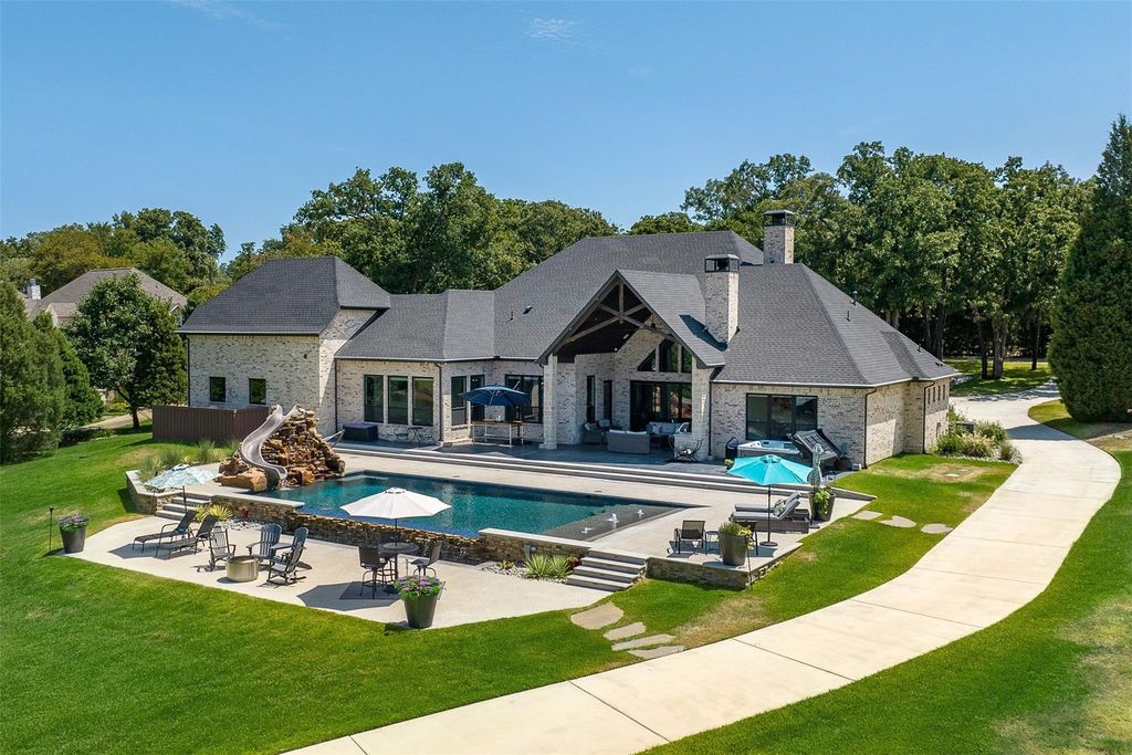 Lakeside opulence meets resort comfort 3 million george welch custom home in mabank 32