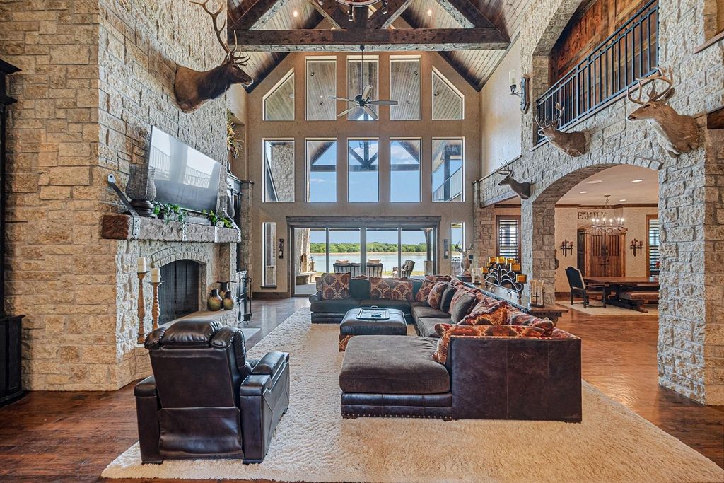 Lakeside serenity unique custom estate on 514 acres in ferris offered at 14 million 5