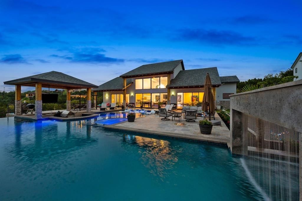 Little la jolla: a tranquil haven with hill country vistas and lush oasis in austin, texas listed at $4. 5 million