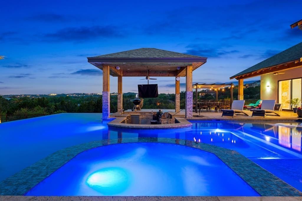 Little la jolla: a tranquil haven with hill country vistas and lush oasis in austin, texas listed at $4. 5 million