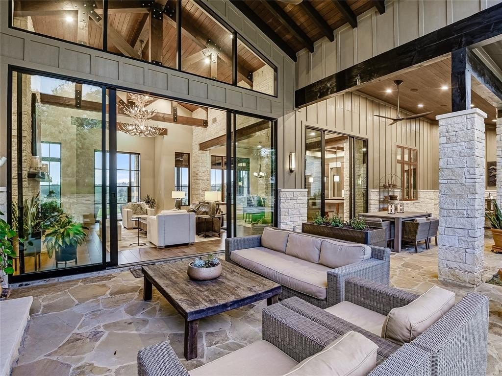 Luxurious estate surrounded by privacy in an exclusive equestrian community in austin texas priced at 4. 5 million 25