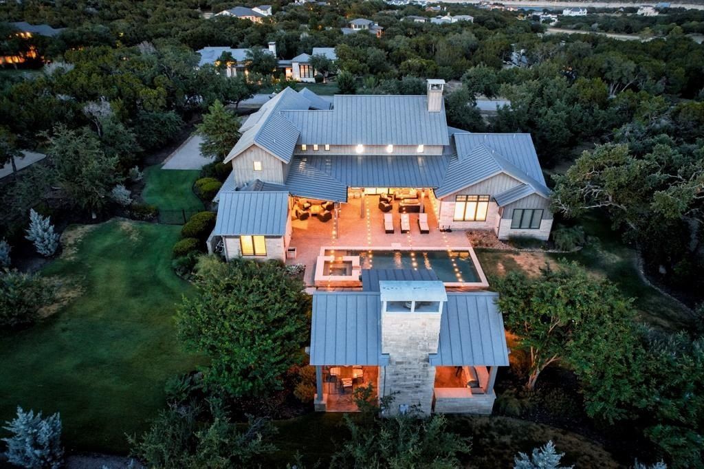 Luxury and serenity unite captivating 1 acre home nestled in spicewood now available for 3. 195 million 2