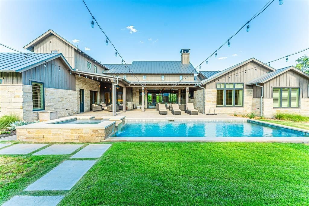 Luxury and serenity unite captivating 1 acre home nestled in spicewood now available for 3. 195 million 34