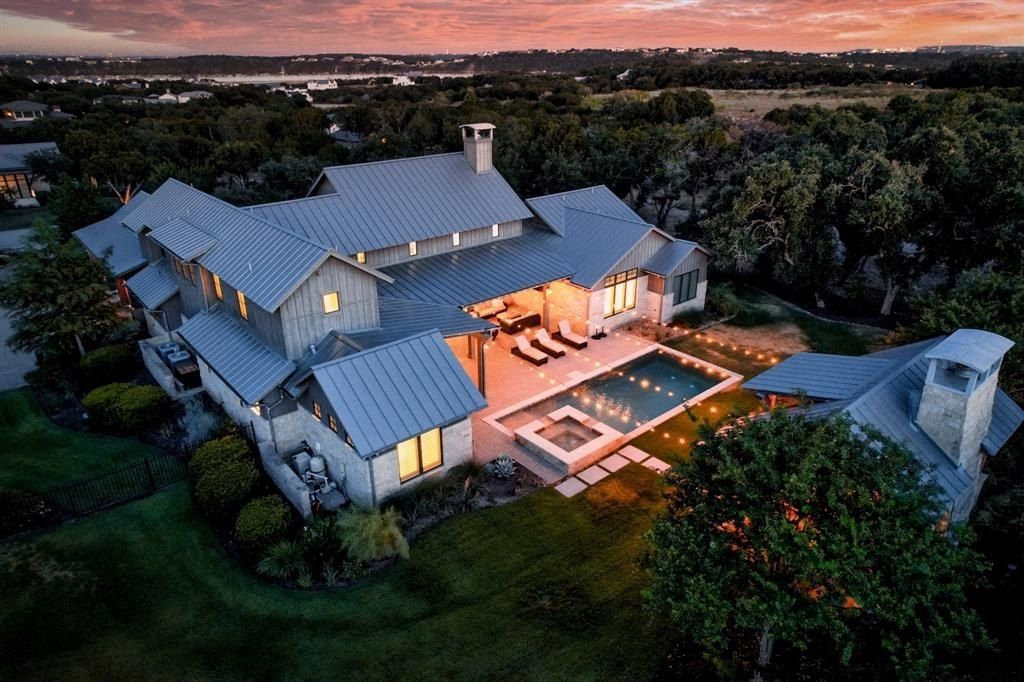 Luxury and serenity unite captivating 1 acre home nestled in spicewood now available for 3. 195 million 4