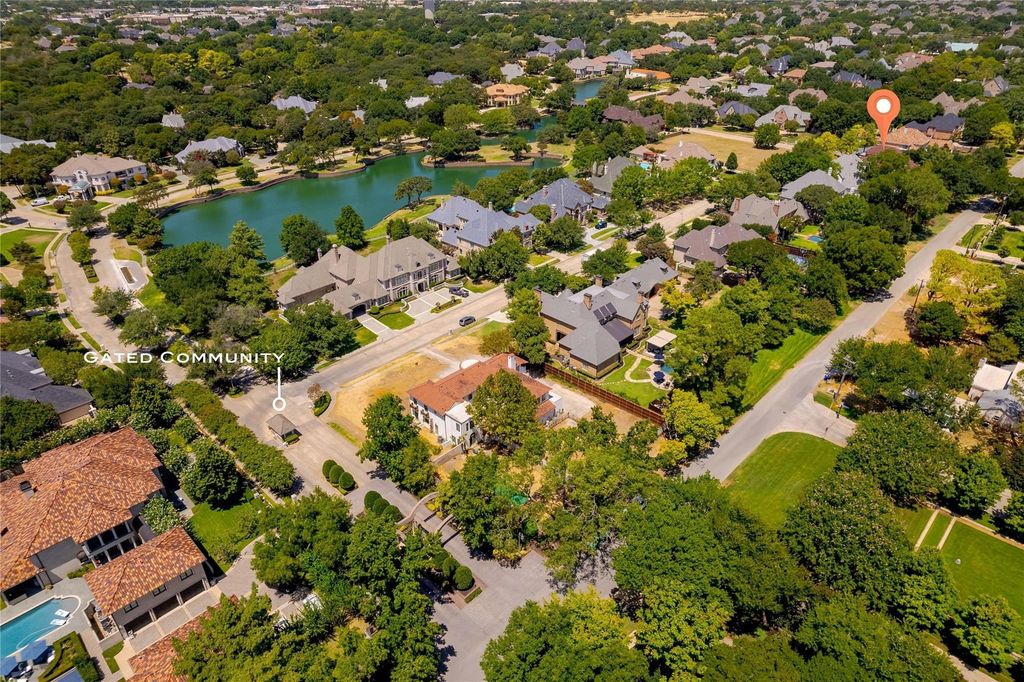 Mediterranean haven in prestigious montclair parc colleyville priced at 2. 5 million and showcasing enchanting views 15