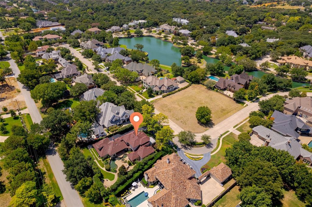 Mediterranean haven in prestigious montclair parc colleyville priced at 2. 5 million and showcasing enchanting views 16