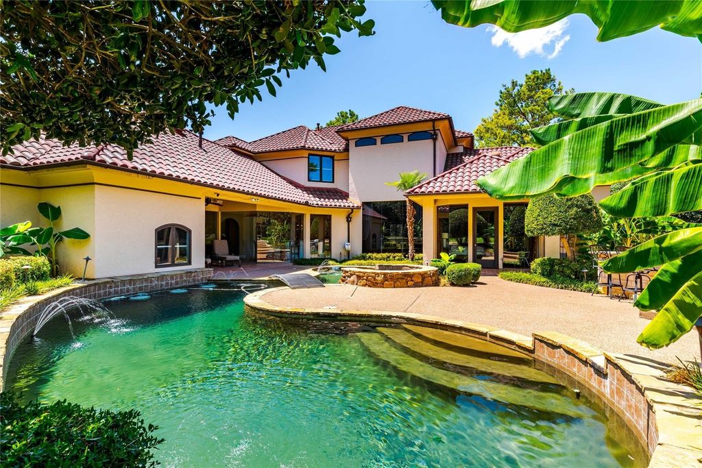 Mediterranean haven in prestigious montclair parc colleyville priced at 2. 5 million and showcasing enchanting views 2