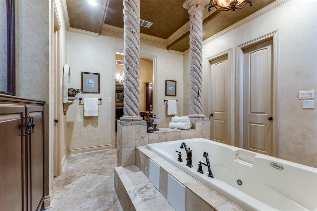 Mediterranean style custom home in richmond featuring a plethora of high end amenities listed at 2. 3 million 17