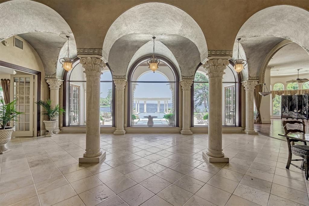 Mediterranean waterfront villa on lake conroe in montgomery asking 4. 495 million 20