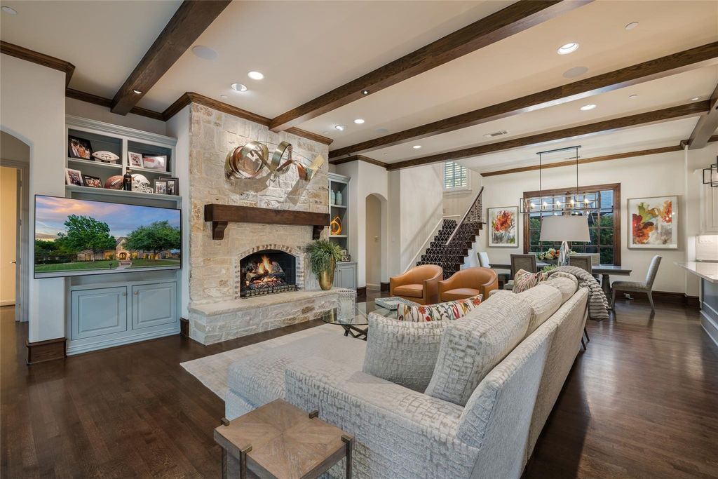 Modern elegance in prestigious stonebriar park, frisco, texas – a luxurious home of distinction listed at $2. 495 million