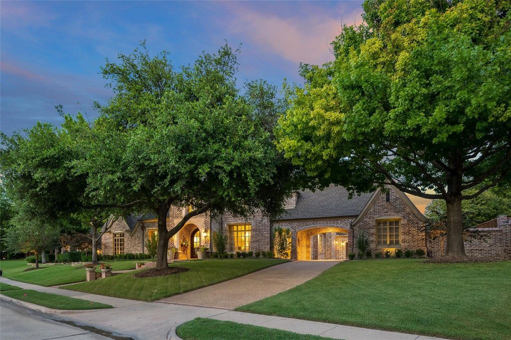 Modern elegance in prestigious stonebriar park, frisco, texas – a luxurious home of distinction listed at $2. 495 million