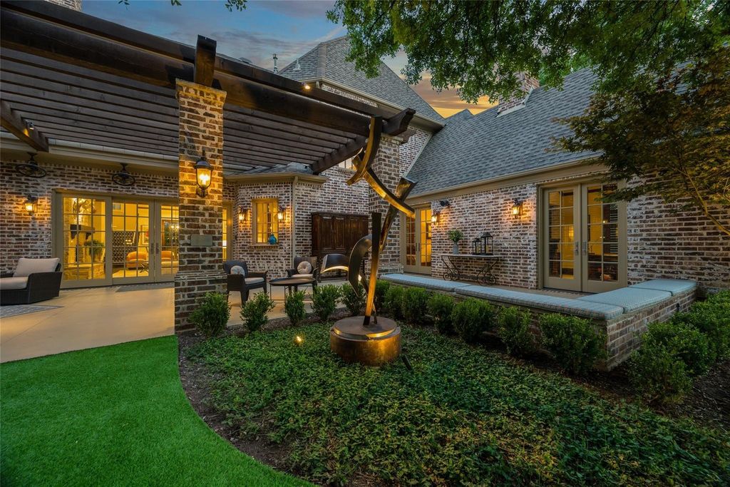 Modern elegance in prestigious stonebriar park, frisco, texas – a luxurious home of distinction listed at $2. 495 million