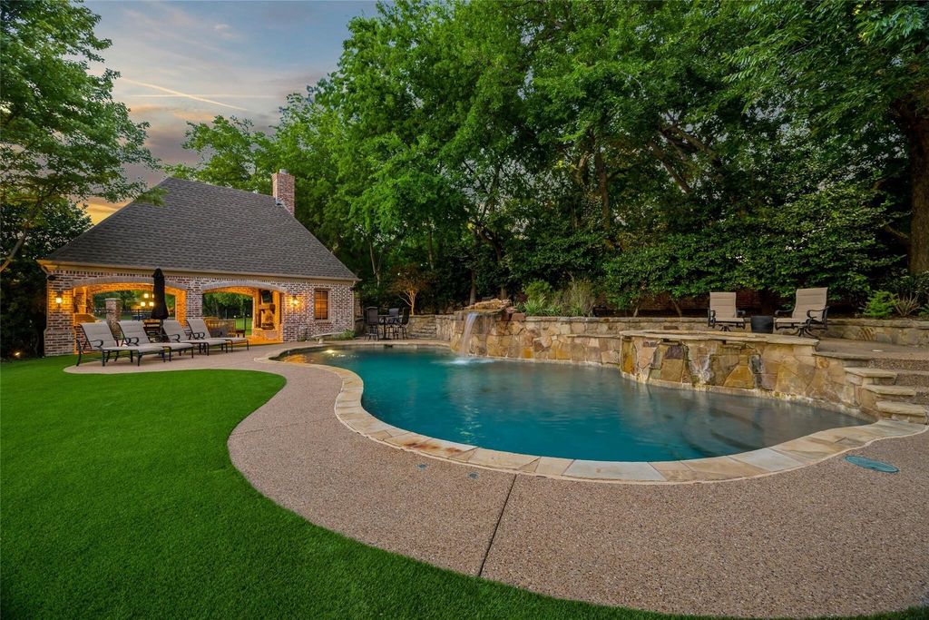 Modern elegance in prestigious stonebriar park, frisco, texas – a luxurious home of distinction listed at $2. 495 million