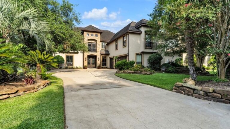 Montgomery, Texas Gem: Lavish Home Offering Breathtaking Lake Views Asking Price $1,699,999