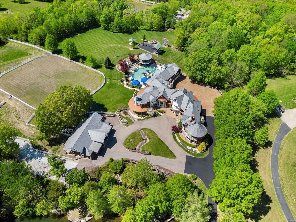 Multi generational luxury home in missouri designed for comfort and elegance priced at 13. 9 million 72