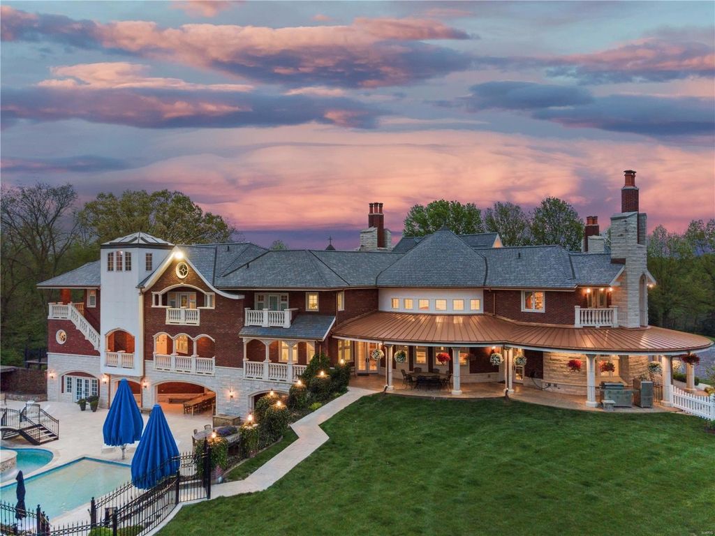 Multi generational luxury home in missouri designed for comfort and elegance priced at 13. 9 million 77