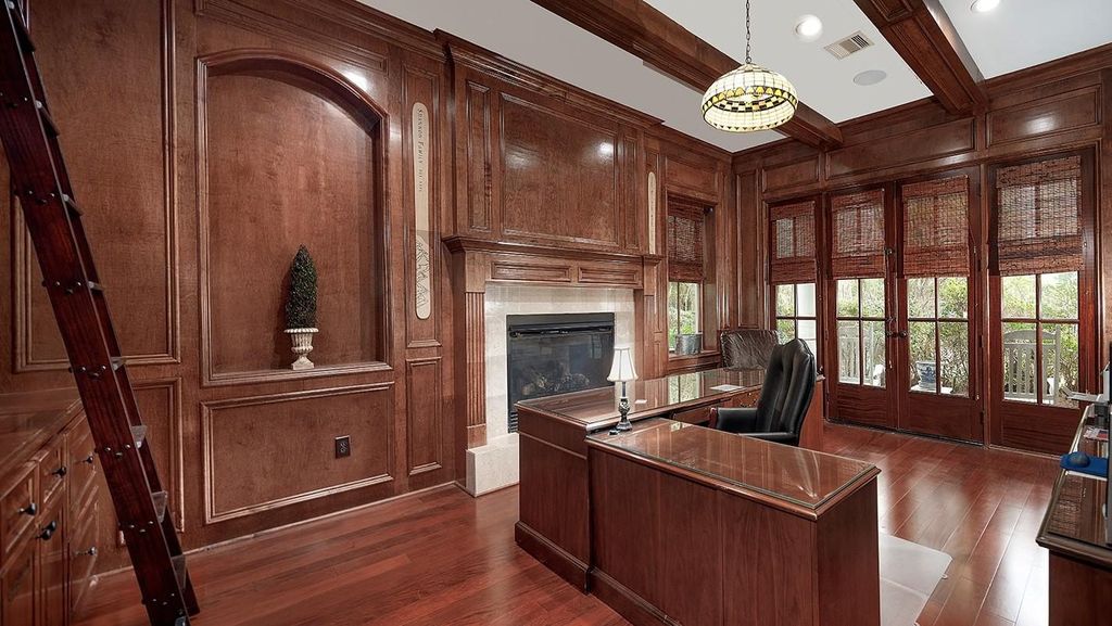 Opulent golf course view estate in exclusive carlton woods gated community the woodlands tx offered at 3. 725 million 9