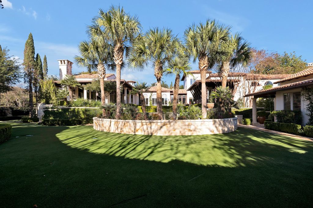 Opulent mediterranean masterpiece in san antonio world class grounds listed at 6795 million 38