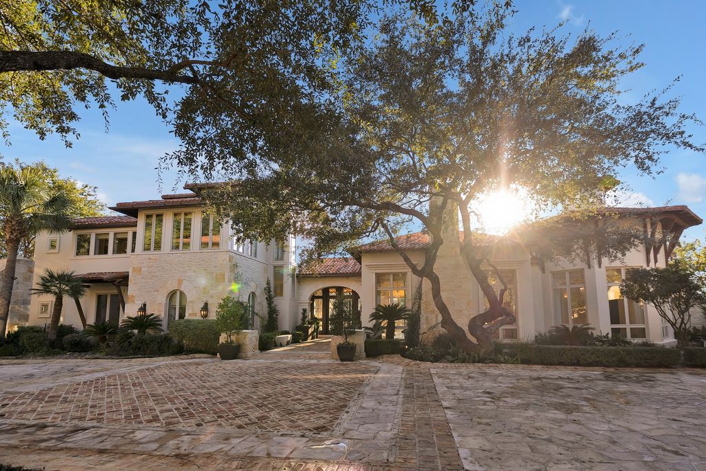 Opulent mediterranean masterpiece in san antonio world class grounds listed at 6795 million 5