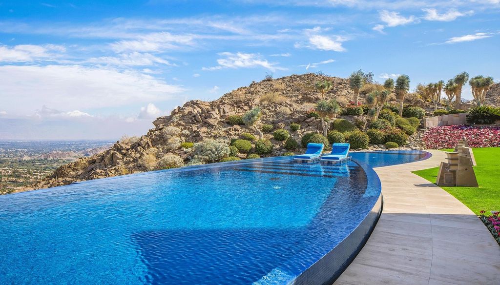 Palm desert california spectacular estates breathtaking views oscillating water pools 20