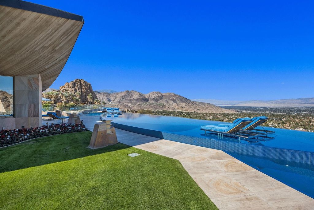 Palm desert california spectacular estates breathtaking views oscillating water pools 22