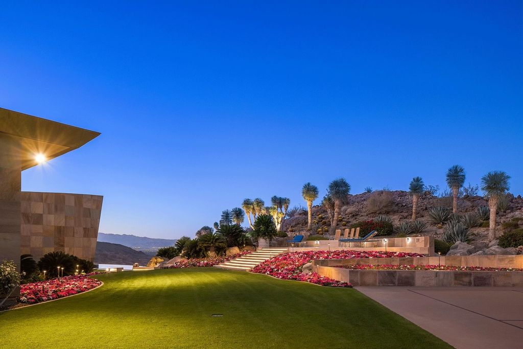 Palm desert california spectacular estates breathtaking views oscillating water pools 42