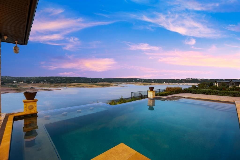 Panoramic lake travis views from this prime waterfront home in spicewood listed at 6 million 29