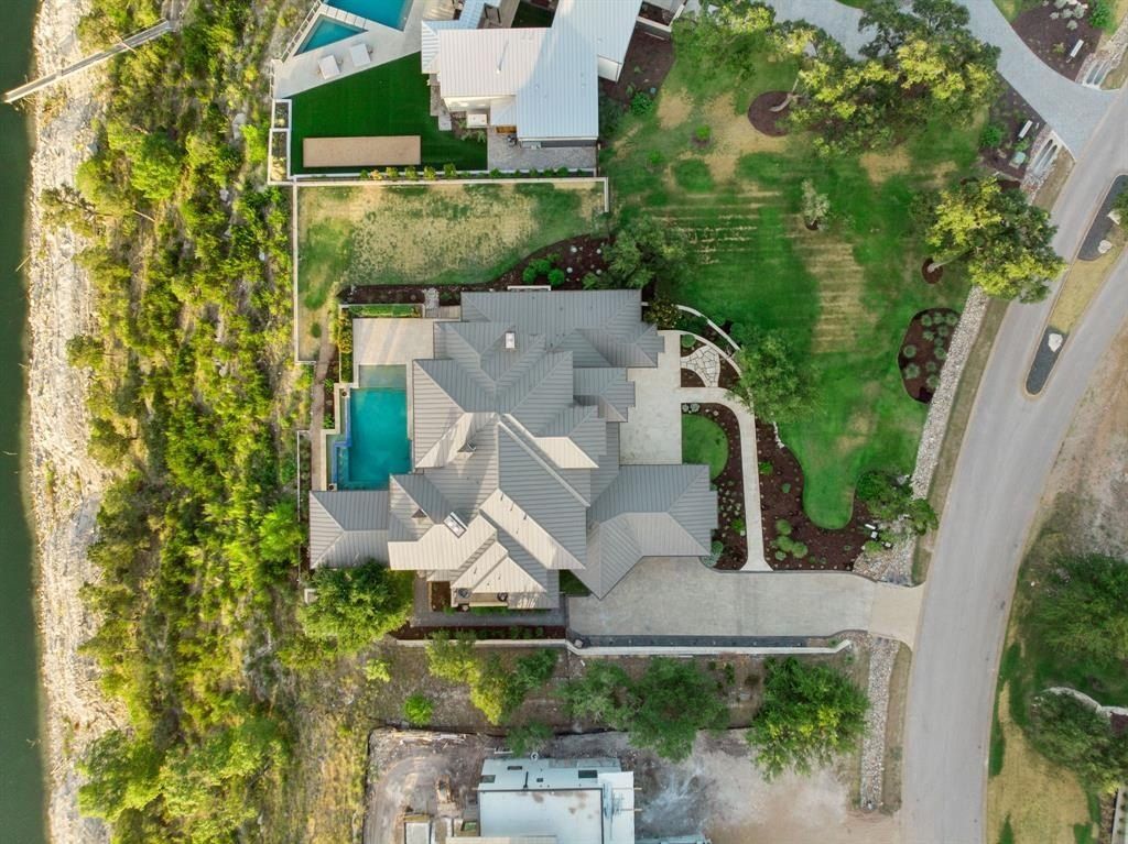Panoramic lake travis views from this prime waterfront home in spicewood listed at 6 million 35