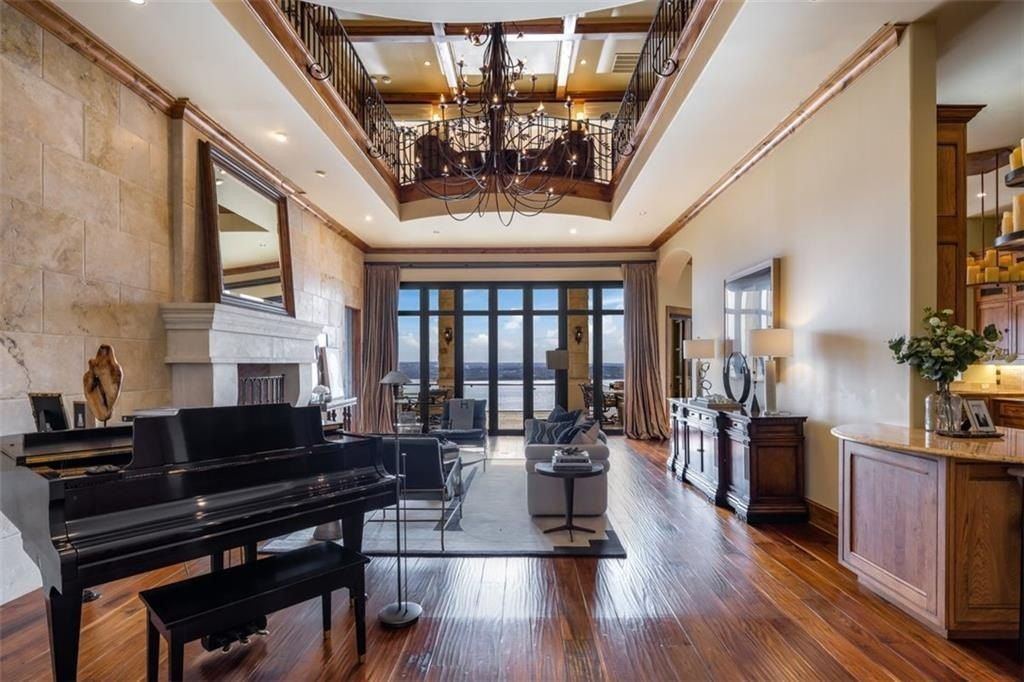 Perched atop lake travis: breathtaking water and light vistas define this austin, texas home  priced at $6. 5 million