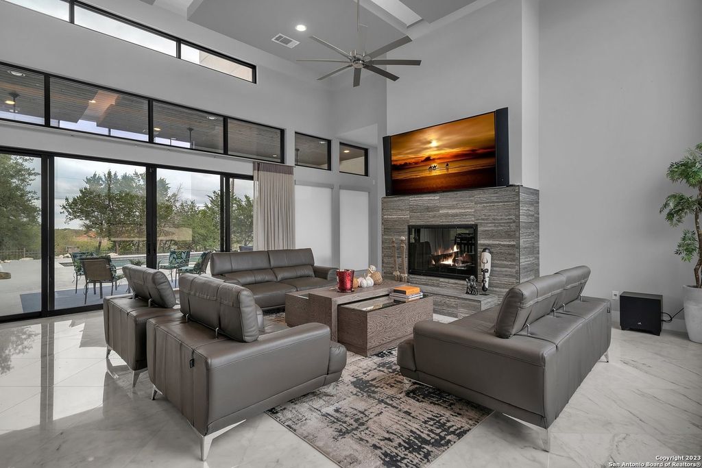 Remarkable 3. 1 million modern contemporary home shines in exclusive san antonio gated community 14