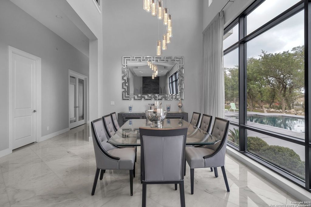 Remarkable 3. 1 million modern contemporary home shines in exclusive san antonio gated community 9