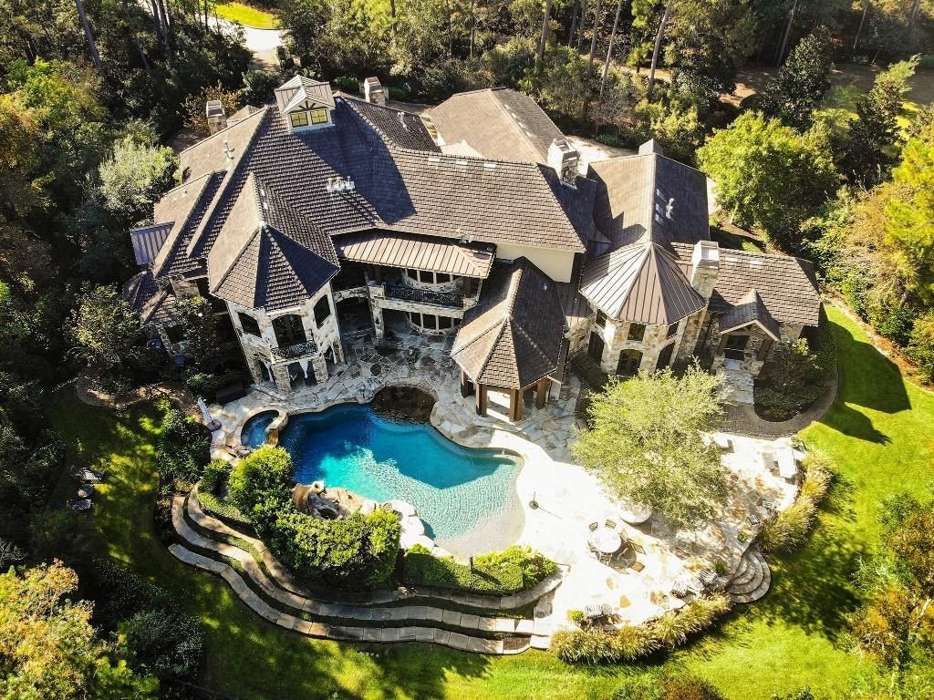 Resort-Style Home Showcasing Breathtaking Views of Jack Nicklaus Signature Golf Course in The Woodlands, Texas Listed for $4.8 Million