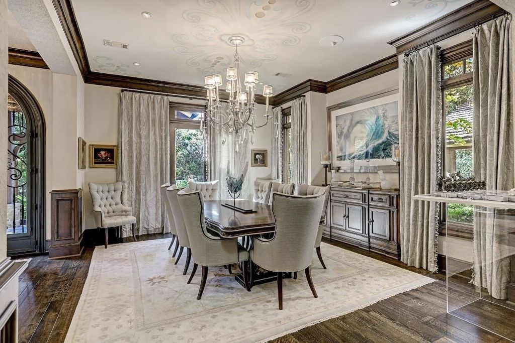 Resort style home showcasing breathtaking views of jack nicklaus signature golf course in the woodlands texas listed for 4. 8 million 23