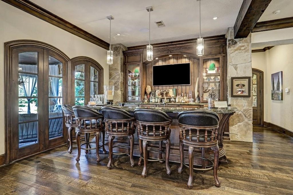 Resort style home showcasing breathtaking views of jack nicklaus signature golf course in the woodlands texas listed for 4. 8 million 31