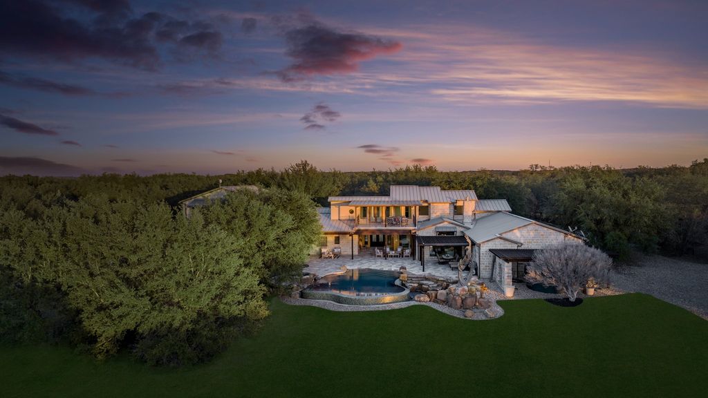 Secluded Elegance in Spicewood: A Tranquil Haven for Elegant Living and Captivating Entertaining, Listed at $3.295 Million