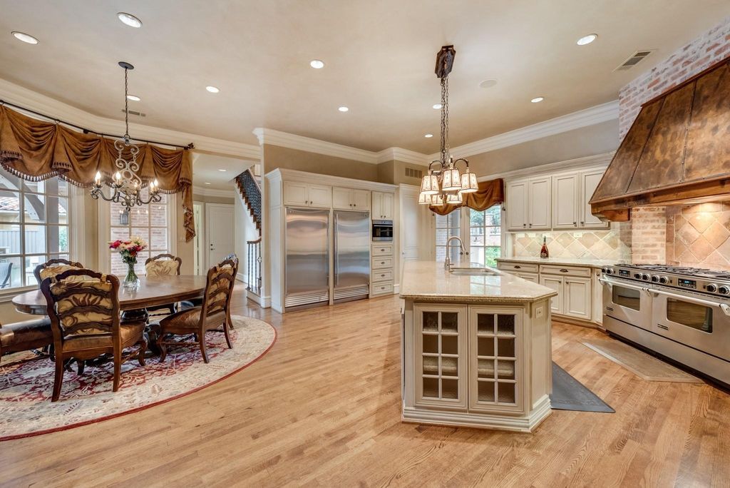 Sophisticated european-style estate with resort-style pool on expansive corner lot in frisco, texas listed at $2. 95 million