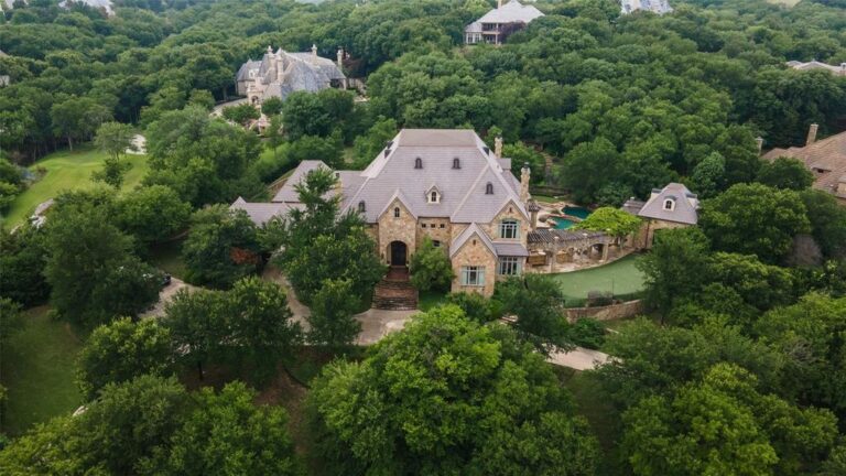 Sophisticated Fort Worth Estate: Effortless Entertaining on 2.22 Acres in Gated Mira Vista A Masterpiece of Design, Listed at $4.495 Million