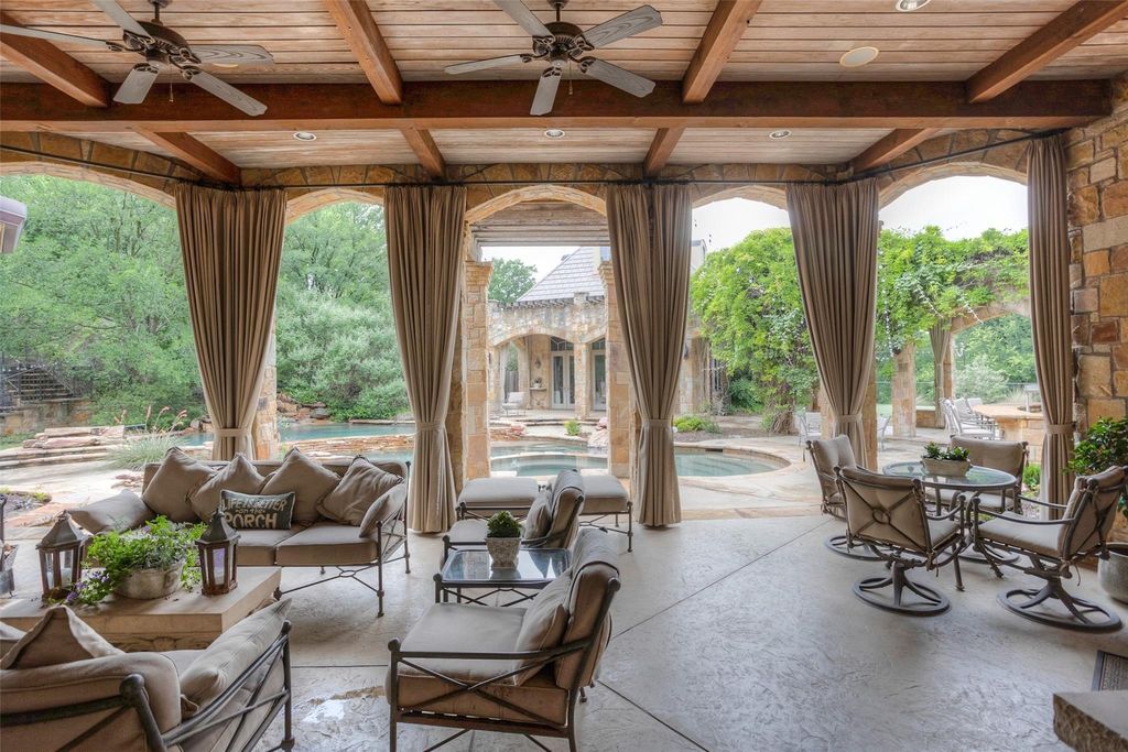 Sophisticated fort worth estate effortless entertaining on 2. 22 acres in gated mira vista a masterpiece of design listed at 4. 495 million 26