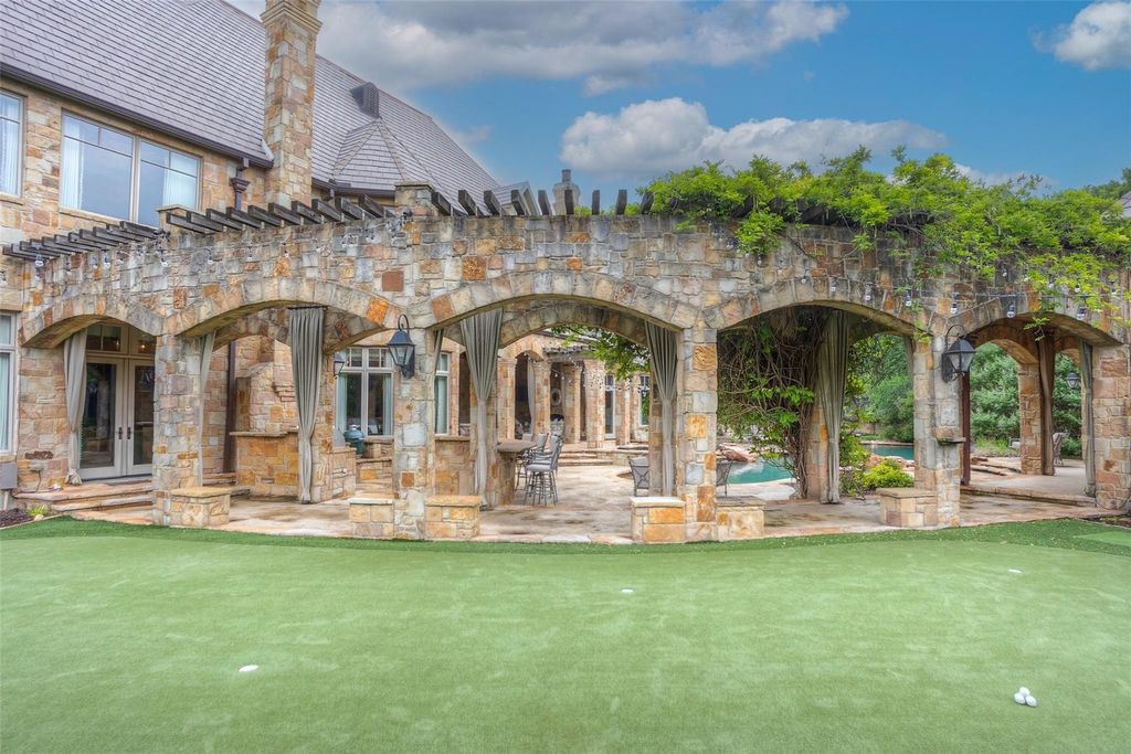 Sophisticated fort worth estate effortless entertaining on 2. 22 acres in gated mira vista a masterpiece of design listed at 4. 495 million 28