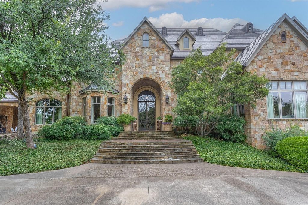 Sophisticated fort worth estate effortless entertaining on 2. 22 acres in gated mira vista a masterpiece of design listed at 4. 495 million 4