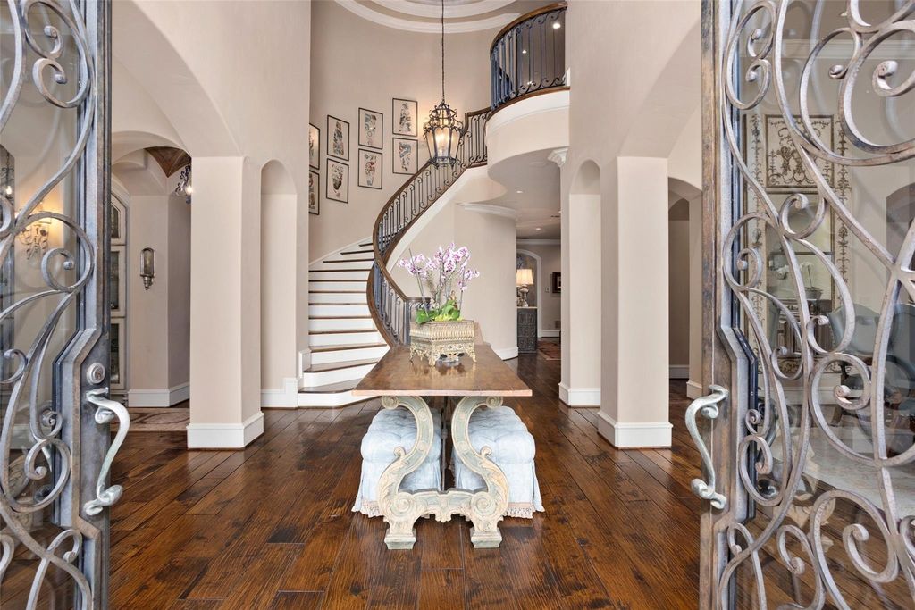 Sophisticated fort worth estate effortless entertaining on 2. 22 acres in gated mira vista a masterpiece of design listed at 4. 495 million 5