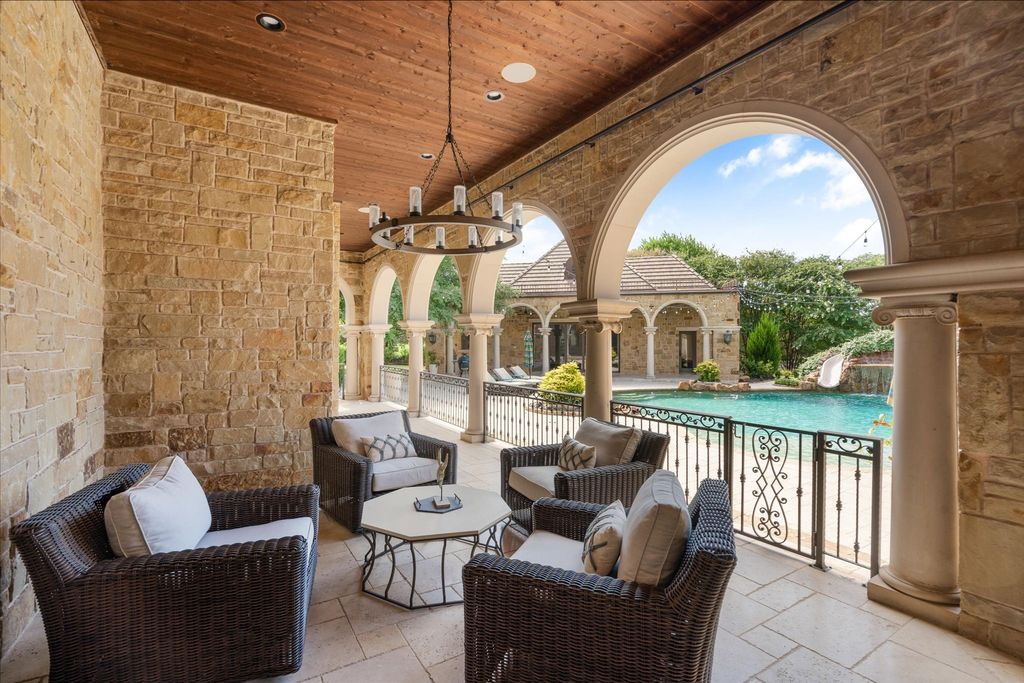 Sophisticated serenity exquisite fort worth property with private charm priced at 3. 97 million 26