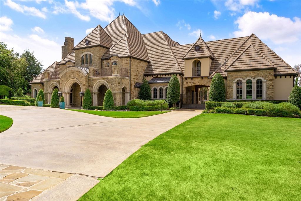 Sophisticated serenity exquisite fort worth property with private charm priced at 3. 97 million 3