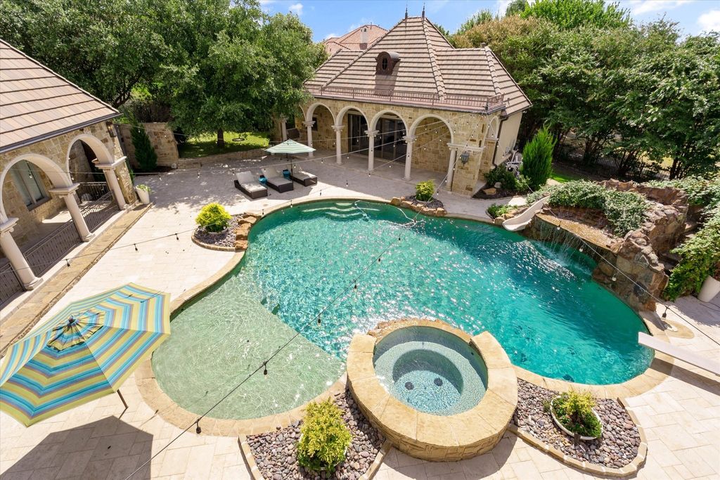 Sophisticated serenity exquisite fort worth property with private charm priced at 3. 97 million 32