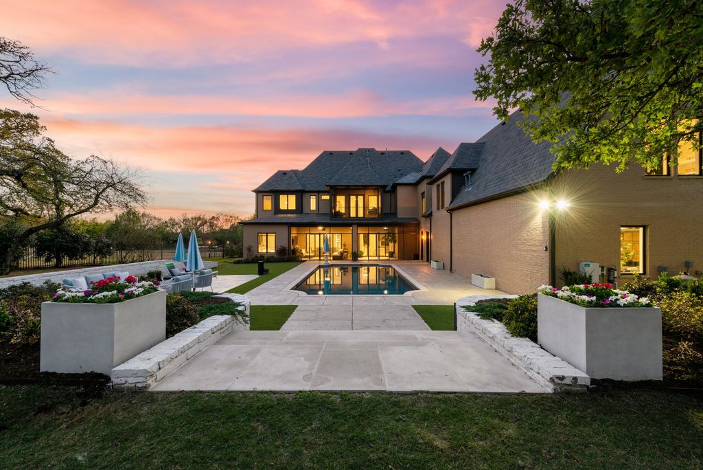 Southlake estate balancing country living and urban convenience offered at 4899999 million 45