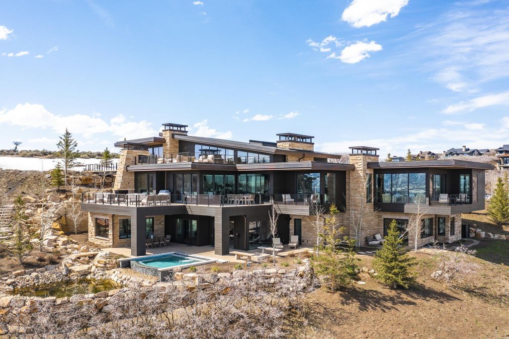 Spectacular Contemporary Home with Panoramic Park City Ski Resort Views in Utah Listed at $13.5 Million